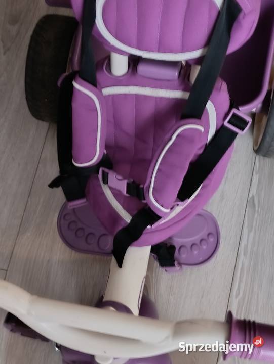 Fioletowy rowerek trójkołowy Little Tikes 4w1 sprzedam