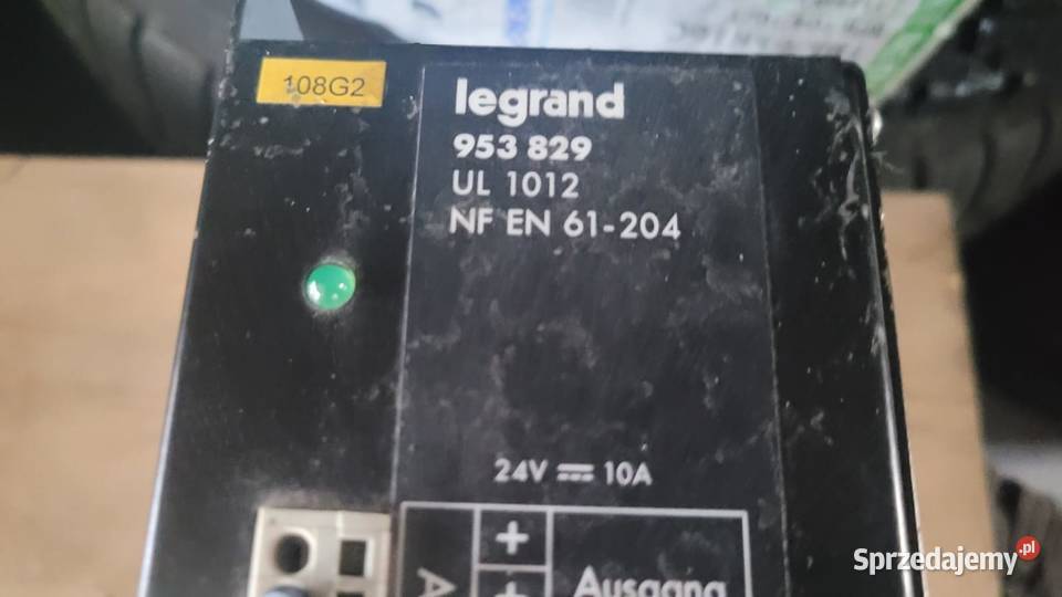 Zasilacz Legrand 953 826 230V 2A kujawsko-pomorskie Chrząstowo