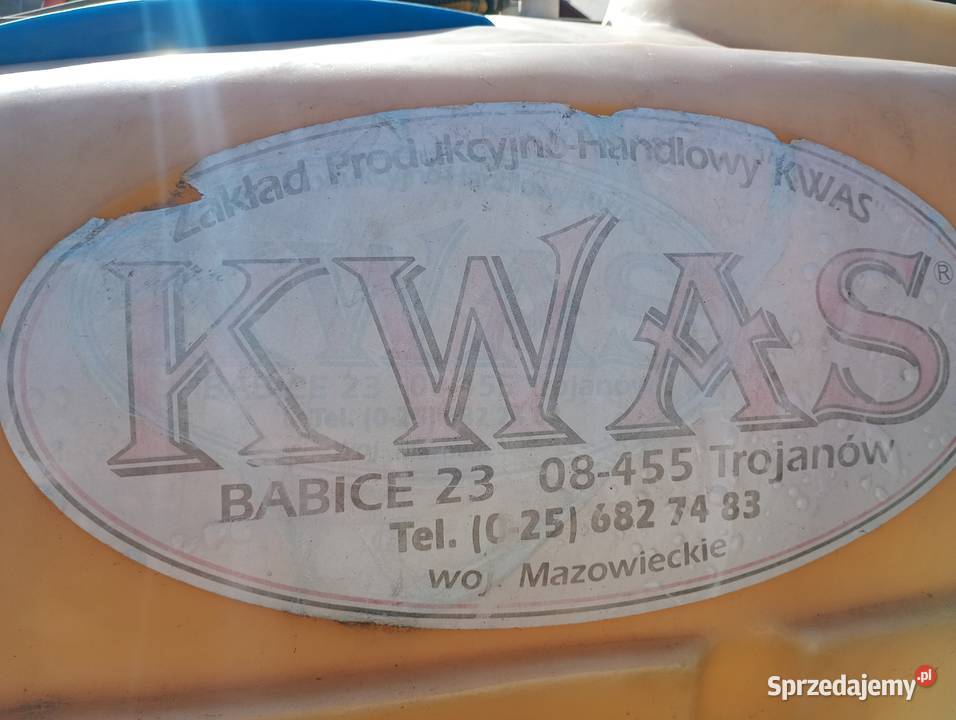 Opryskiwacz ciągany 1500l 15m Grodzisk Wielkopolski