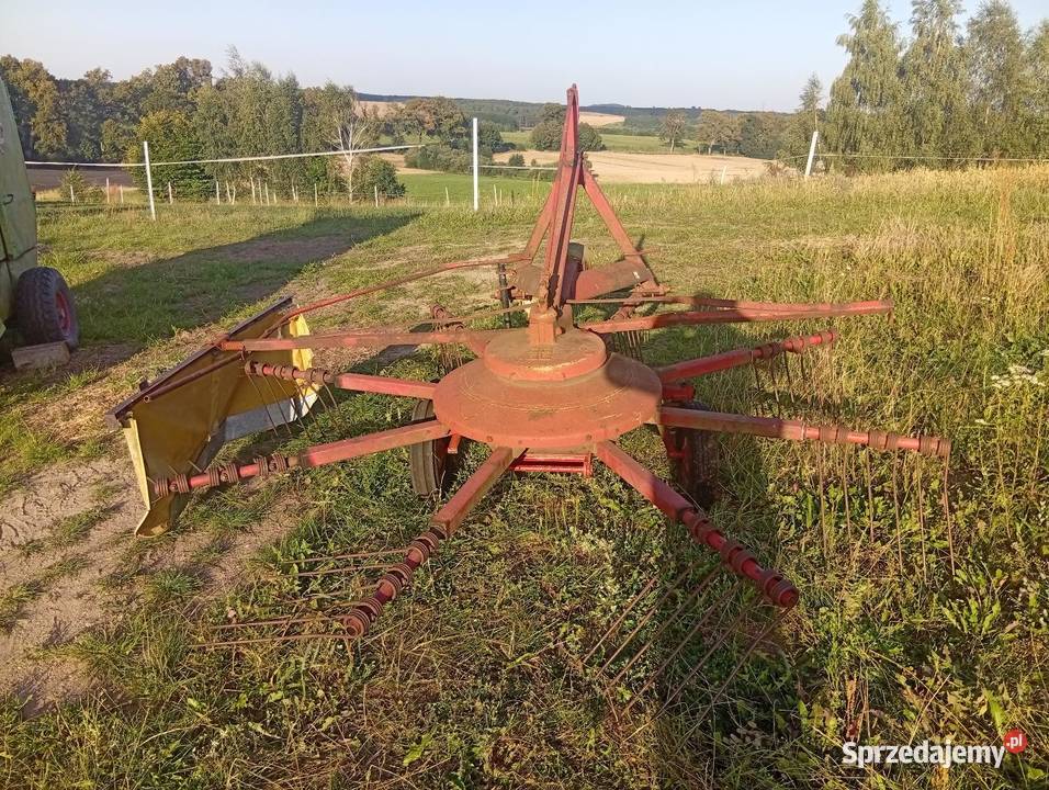 Zgrabiarka do siana karuzelowa Potinger 3m Płachty