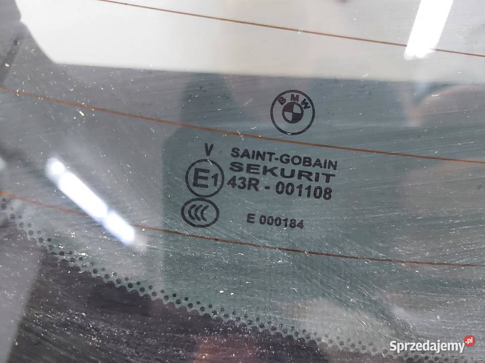 BMW i3 i01 REX Klapa bagażnika kompletna szyba