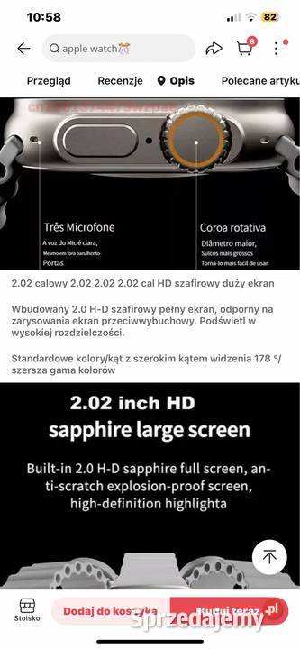 smartwatch z Chin pomiar glukozy Pozostałe wielkopolskie Piła