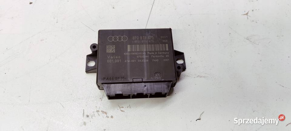 STEROWNIK PDC PARKTRONIK AUDI A3 LIFT 8P0919475 śląskie