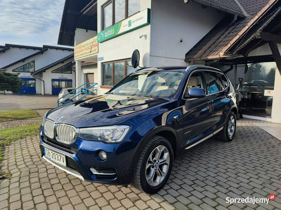 BMW X3 Krajówka lakier oryginalny 100 F25 2010 elektryczne lusterka śląskie Ustroń