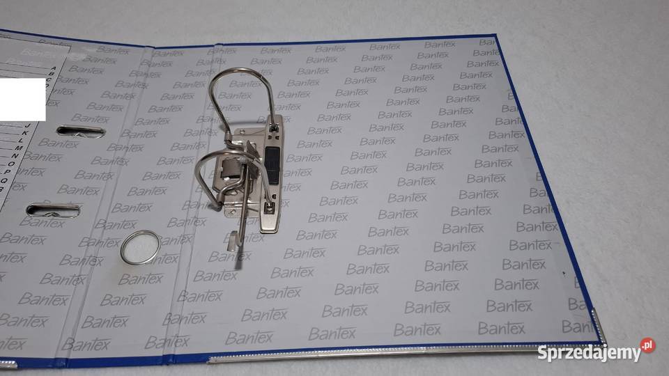 Segregator A4 71mm niebieski Bantex śląskie