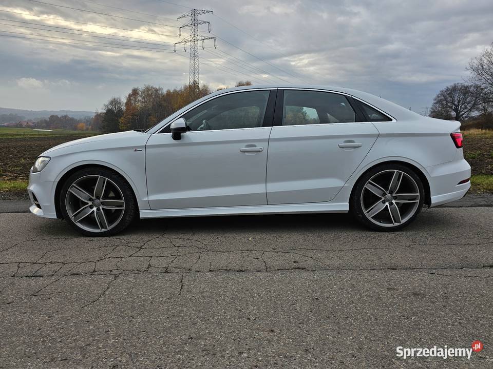 Audi a3 8v sedan 20tfsi 190 SLine skóry 2000cm3