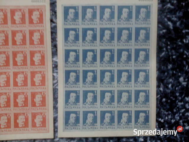 Znaczki nowodruki sprzedam