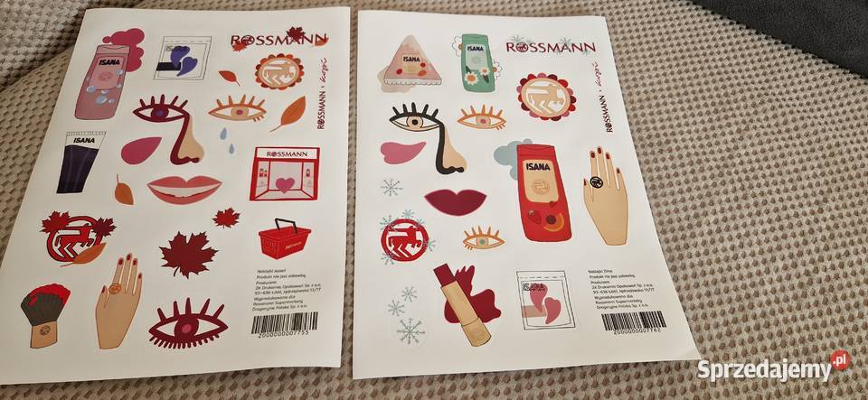 Naklejki Rossman piny pin limitowane naklejka małopolskie Kraków