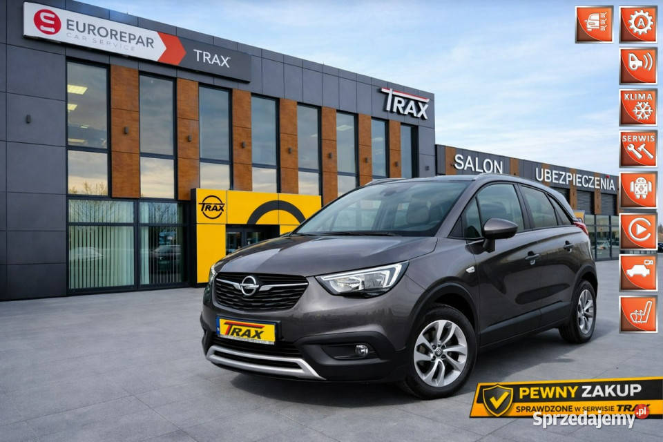 Opel Crossland X 12i 130 Automat niski przebieg czujnik zmierzchu Łódź sprzedam