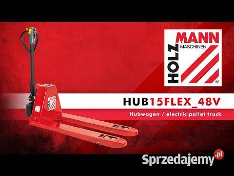 ELEKTRYCZNY WÓZEK PALETOWY HOLZMANN HUB15FLEX Mikołów