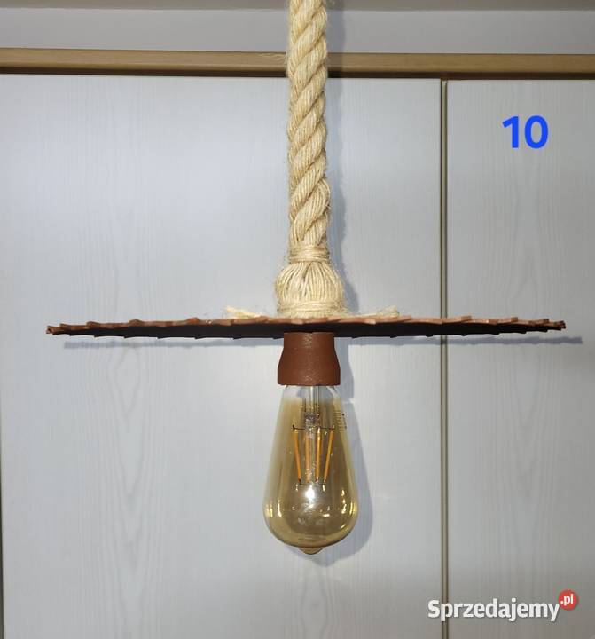 Lampa Handmade Loft Warsztat Vintage