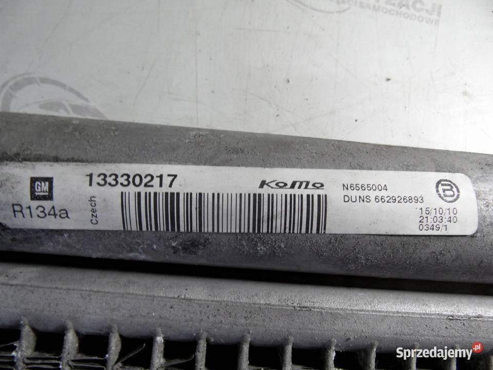 OPEL INSIGNIA A 10r chłodnica klimatyzacji świętokrzyskie sprzedam