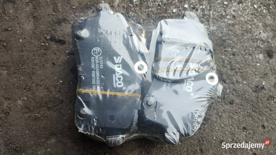 Klocki hamulcowe przód Daco 323743 Peugeot 407 Książ Wielkopolski