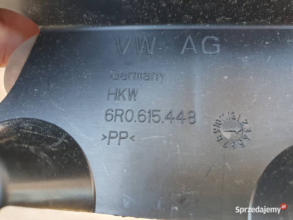 VW POLO V 6R0 OSŁONA ZAWIESZENIA PRAWA 6R0615448 Karoseria Międzychód