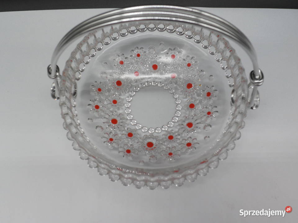 Vintage Koszyczek Walther Glas FABIOLA Lata 70 Raszków
