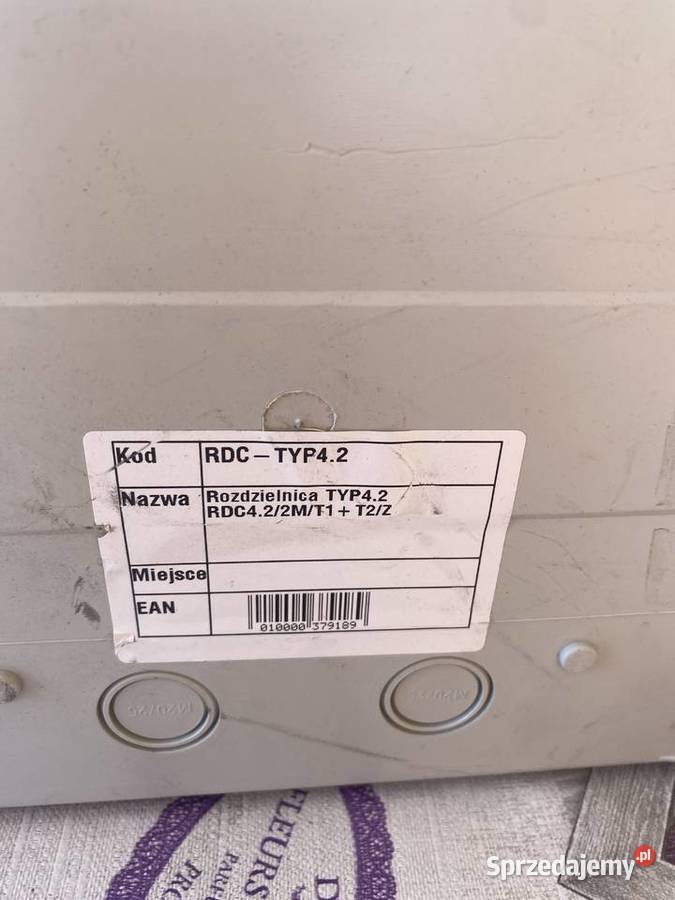 Rozdzielnica RDC typ 42 napięcie 1000 Wiązownica