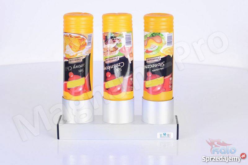 STOJAK NA 3 SOSY DYSTRYBUTOR HOTDOG KEBAB FANEX Poczesna