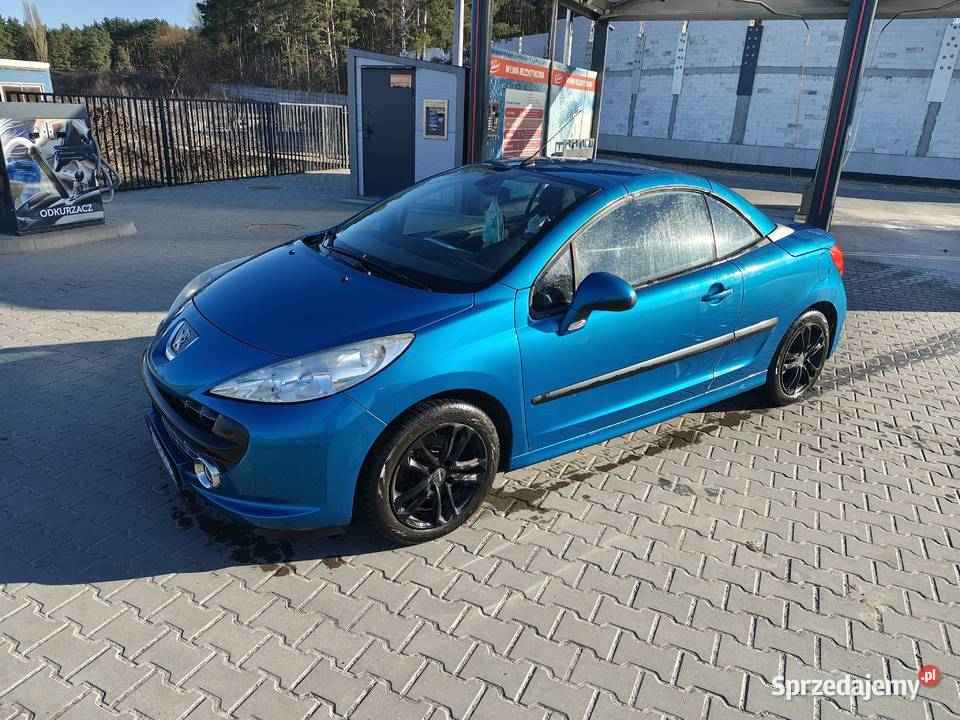 Peugeot 207cc Cabrio blue 120KM wielkopolskie