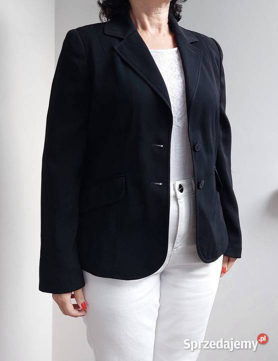Żakiet marynarka S 36 czarna kieszenie YESSICA Warszawa