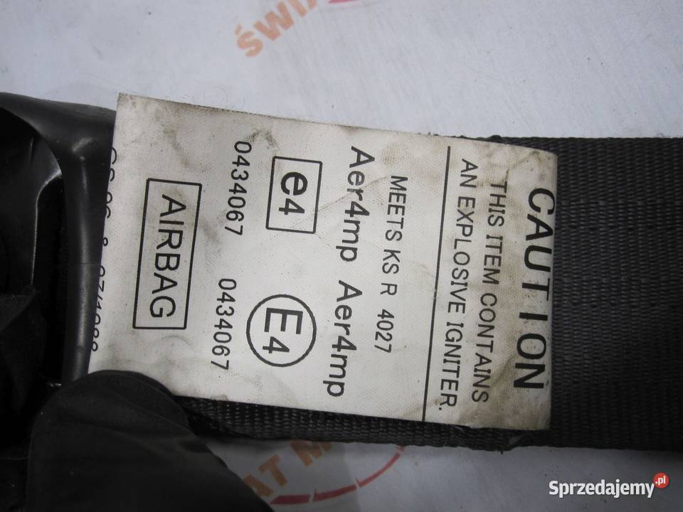 KIA SPORTAGE II LIFT 10r pas bezpieczeństwa świętokrzyskie Kielce