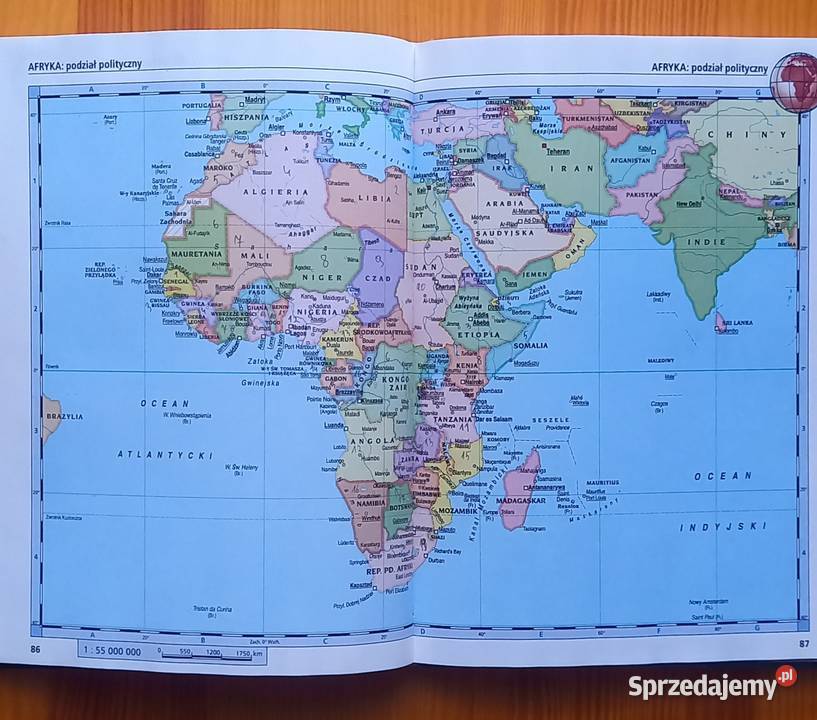 Podręczny Atlas Świata Małkinia Górna sprzedam