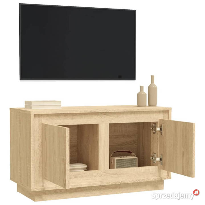 Szafka pod TV dąb sonoma 80x35x45 materiał Warszawa sprzedam