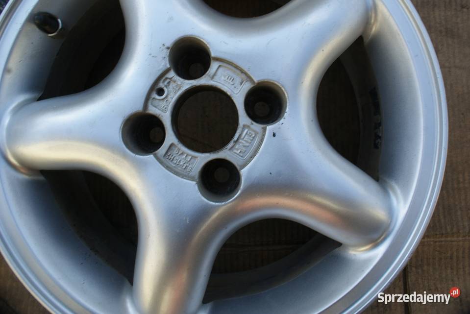 AluFelgi 6Jx15 4x100 ET40 oryginalne OPEL Astra Samochodowe Nozdrzec