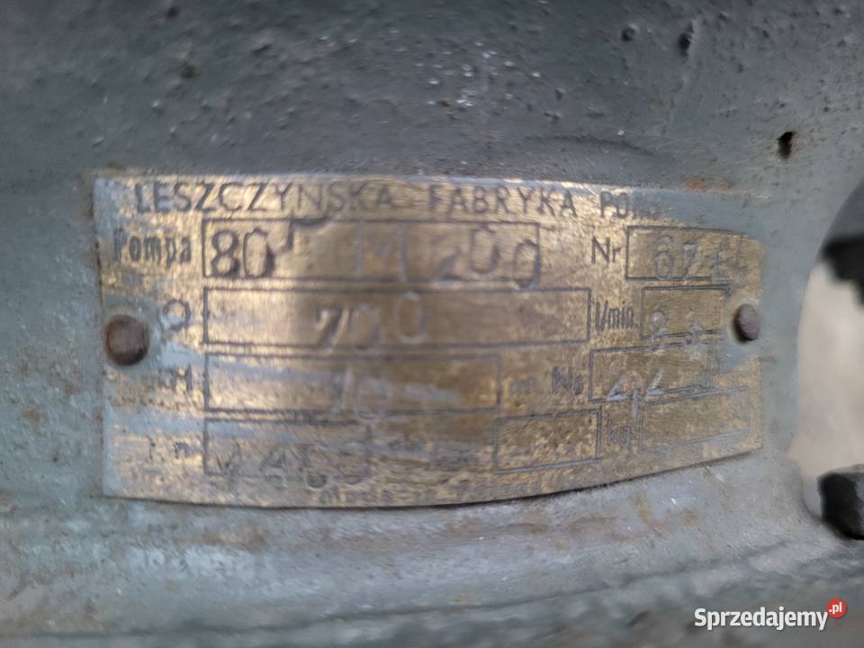 POMPA OBIEGOWA CO TYP 80 LFP Mielec