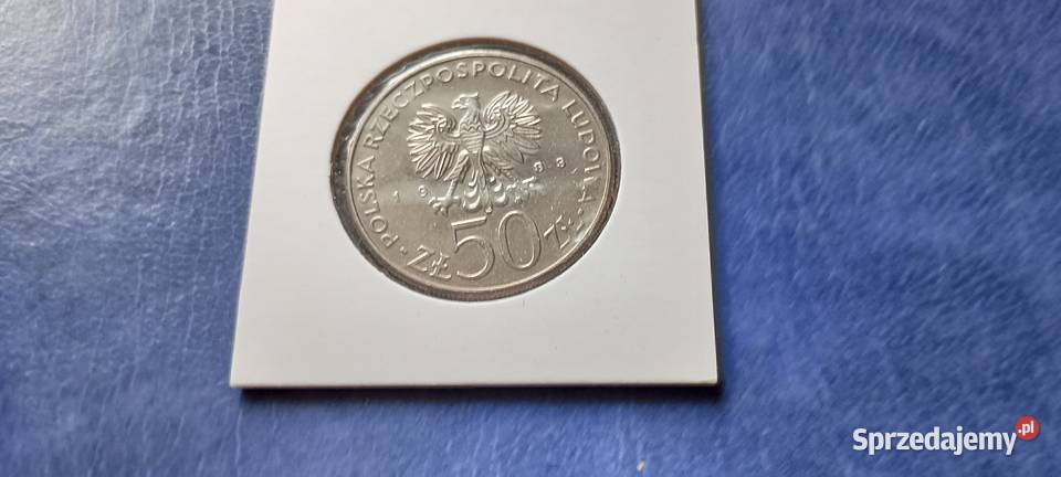Stare monety 50 złotych 1983 Sobieski skrętka Lesko