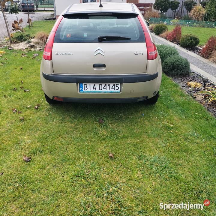Citroen c4 14 benzyna gaz mazowieckie Grójec