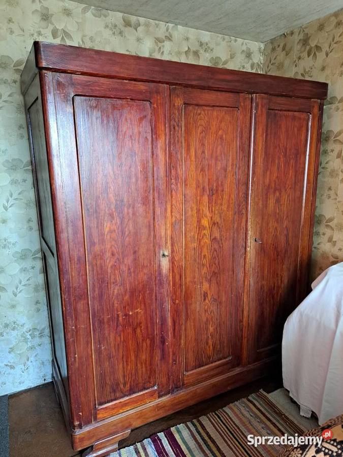 Szafa drewniana 160cm Szafy i garderoby Rusków