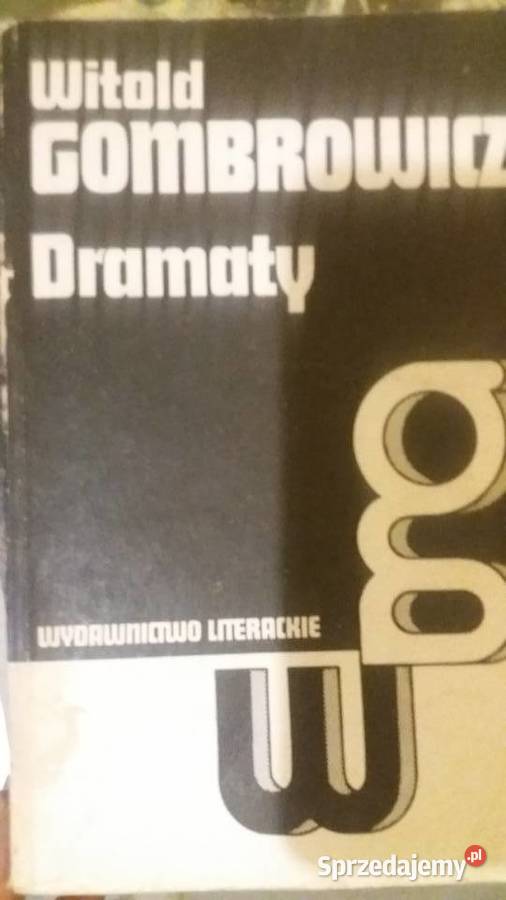 Dramaty Gombrowicza książki unikatowe prezenty