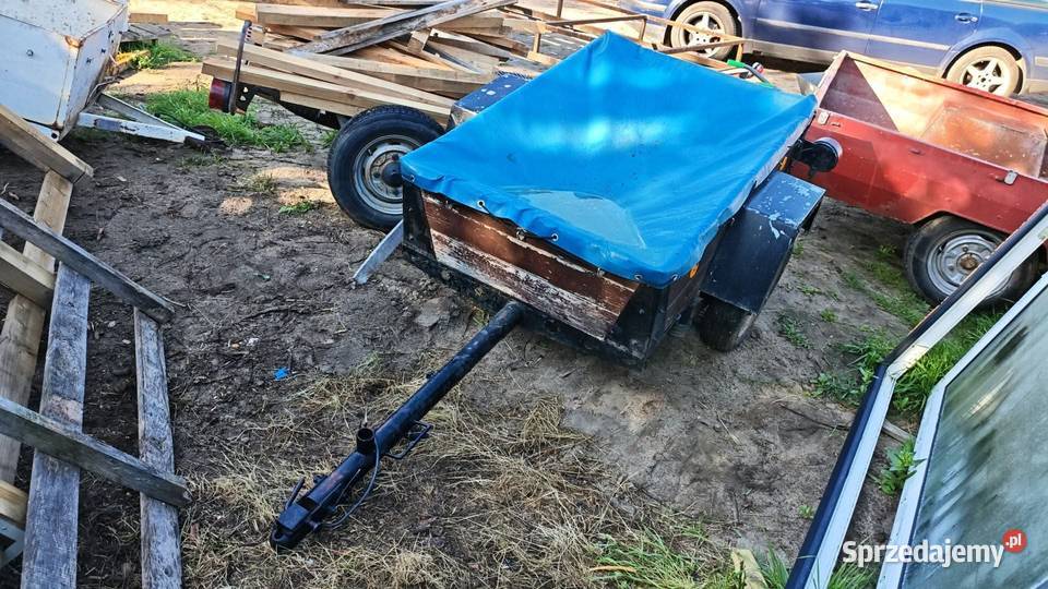 Solidna przyczepka SAM DMC 500 z dokumentami Września sprzedam