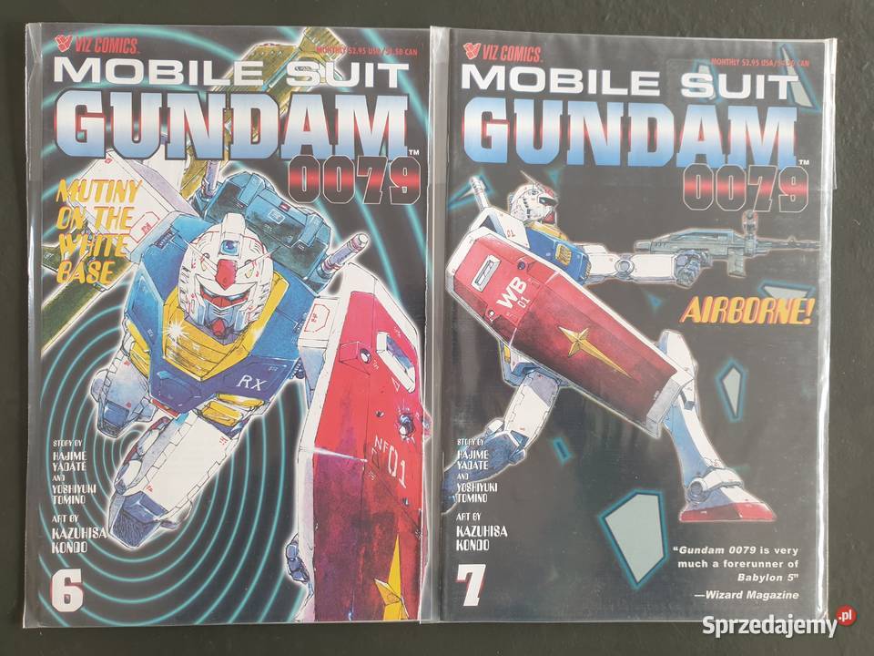 Manga Mobile Suit Gundam Wing 0079 9 komiksów Gdynia