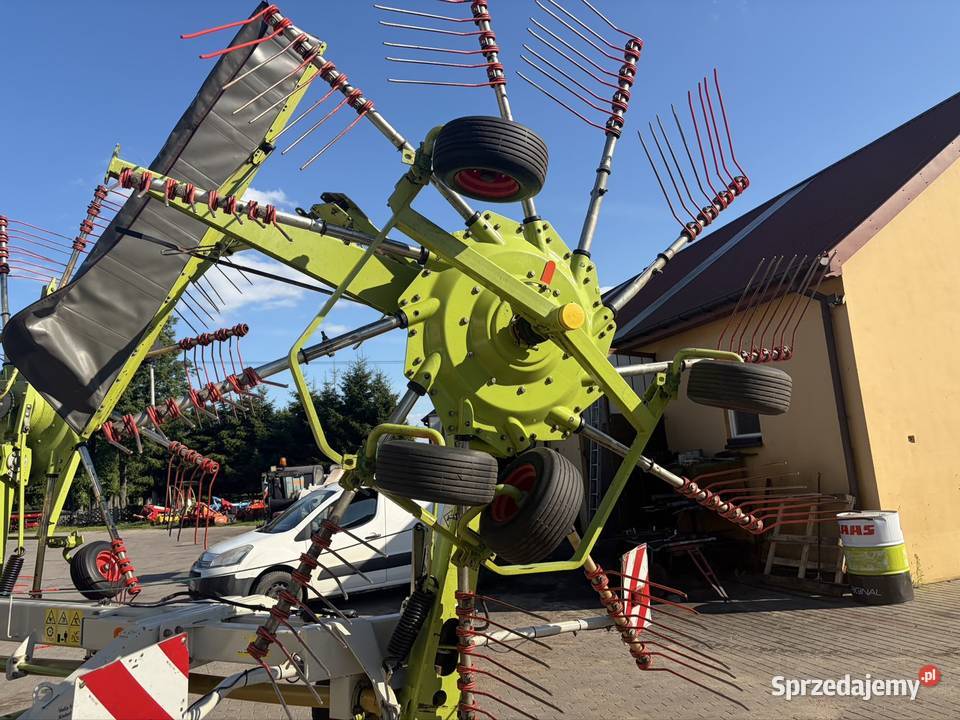 Zgrabiarka 2 karuzelowa do boku Claas Liner 1550 nieuszkodzony mazowieckie Myszyniec
