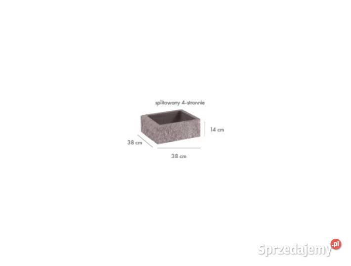 Pustak Ogrodzeniowy Split 38x38x14 Łupany Murek Kostka brukowa Wielogóra sprzedam