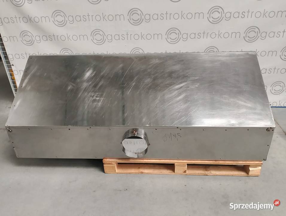 Okap przyścienny trapezowy 192x65x60 bez łapaczy Wrocław sprzedam
