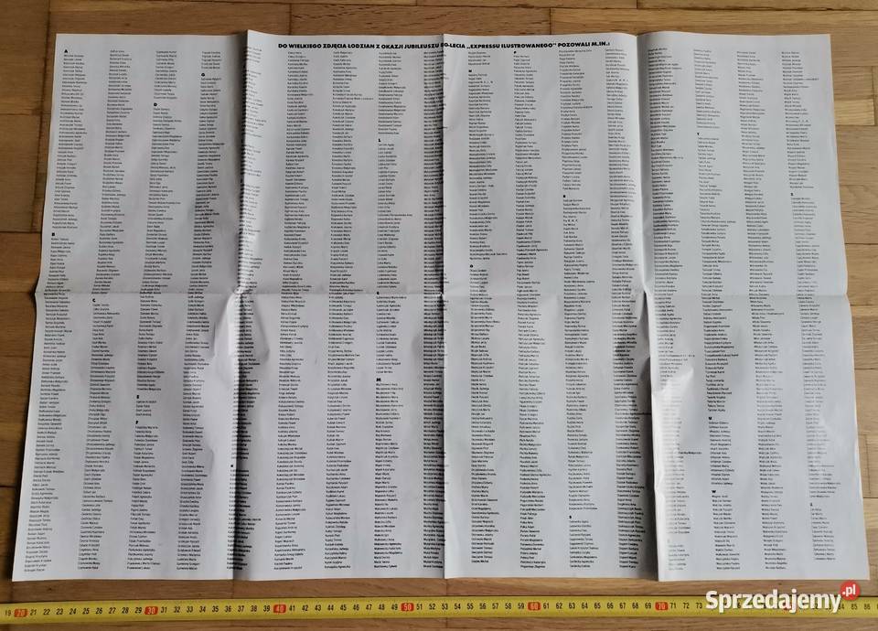 219 WIELKIE Zdjęcie Łodzian lata 2000 Pozostałe łódzkie Łódź sprzedam