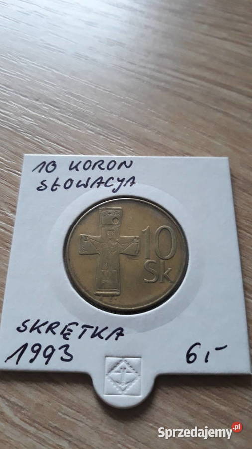 10 Koron Słowacja 1933 r skrętka Numizmatyka wielkopolskie Konin