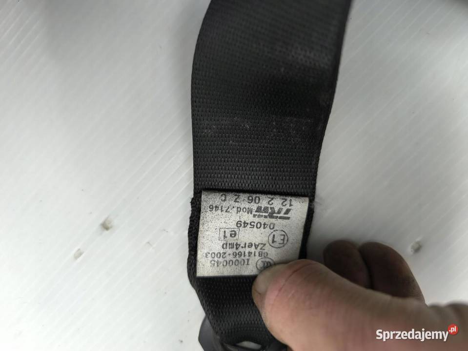 PAS BEZPIECZEŃSTWA LEWY PRZÓD BMW X3 E83 sprzedam