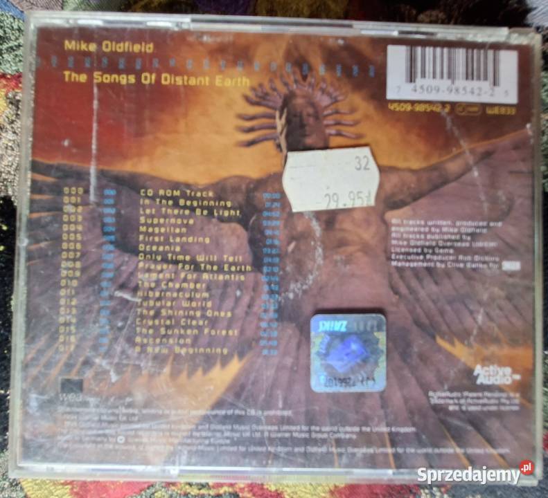 The Songs of Distant Earth CD Kraków