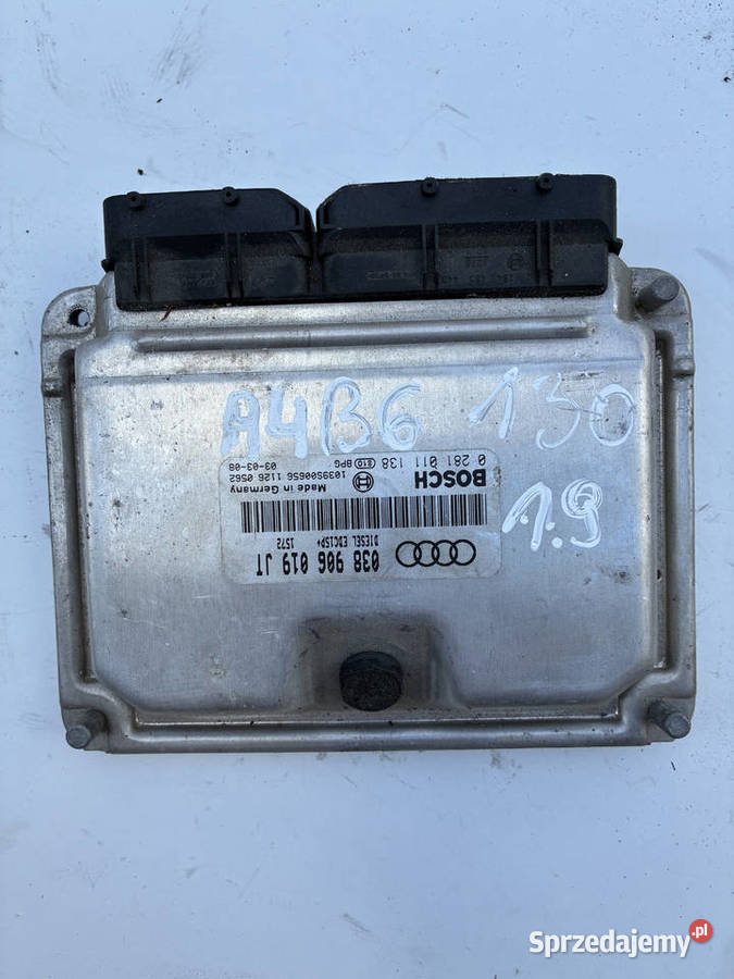 Komputer Sterownik Silnika Audi A4 B6 19 150 Czujniki i sterowniki Wisznice