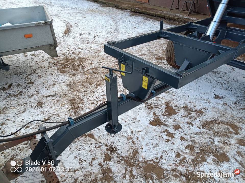 Przyczepa wywrotka jednoosiowa świętokrzyskie Gościencin