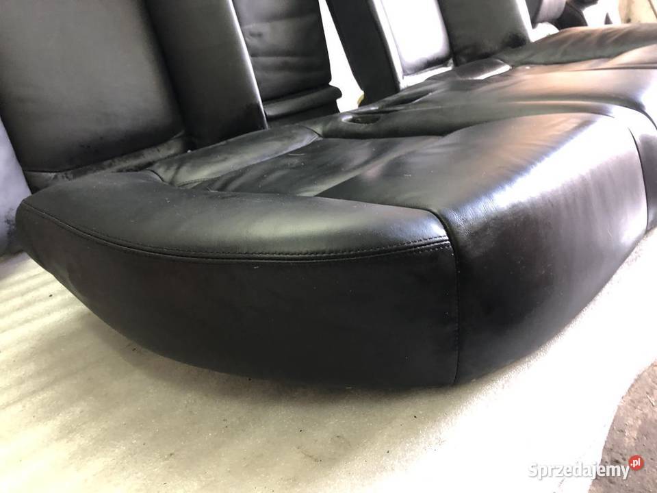 KANAPA OPARCIE TYŁ SKÓRA BMW E65 wielkopolskie