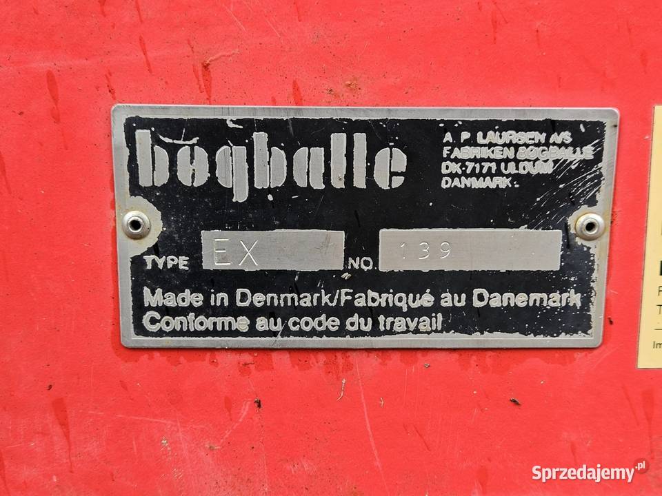 Siewnik Bogballe EX Siewniki i sadzarki Szołtany