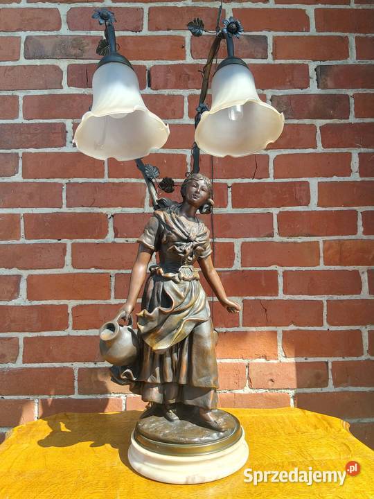 Lampa monumentalna w stylu secesyjnym Art