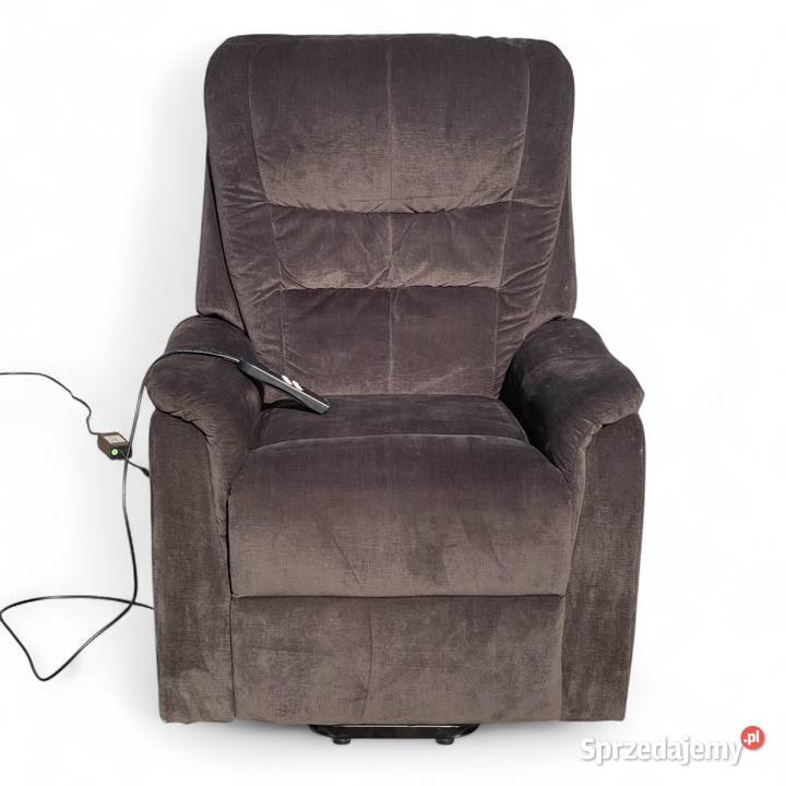 Fotel rozkładany wypoczynkowy pionizujący