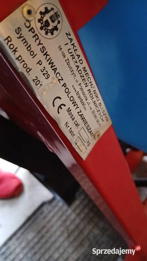 Opryskiwacz Biardzki 400l 12m lance Stan sprzedam