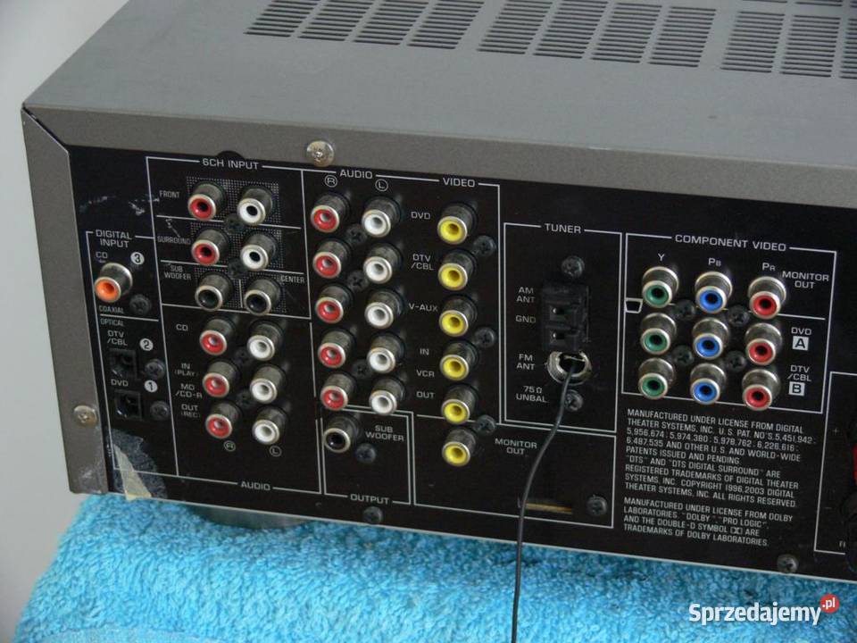 Amplituner Yamaha RXV357 RDS mocny i sprawny