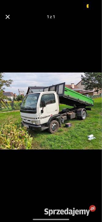 Nissan cabstar biały Rzeszów